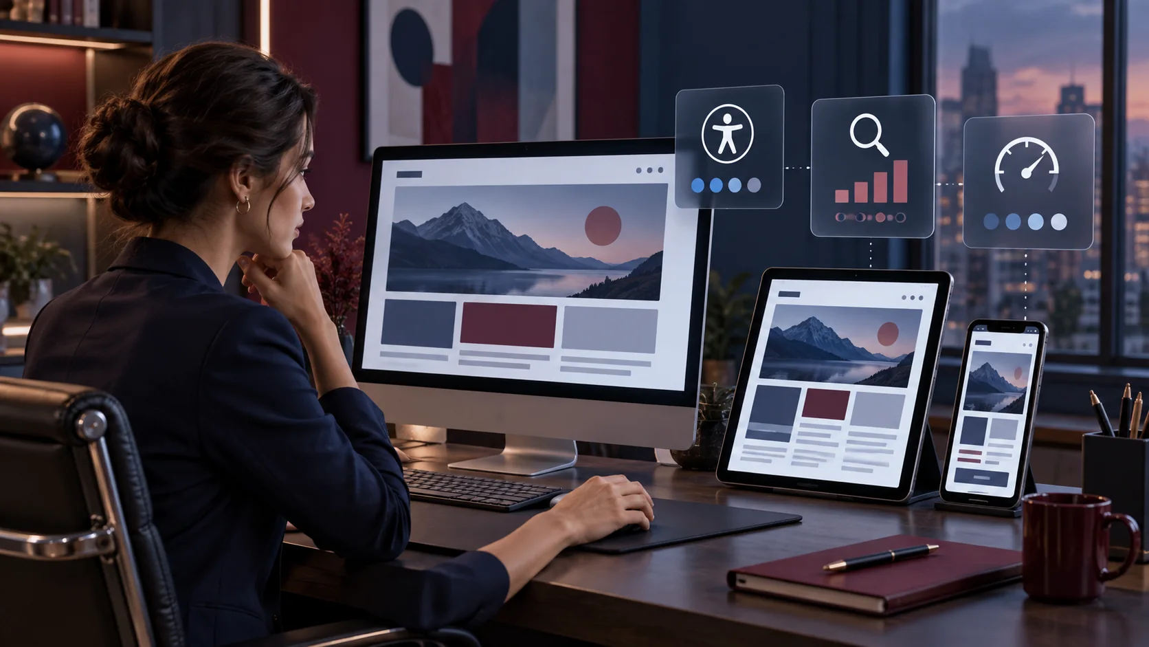 en charge de la création d'un site web – contrôle qualité en charge de la création d'un site web vérifiant l'accessibilité le SEO et la performance